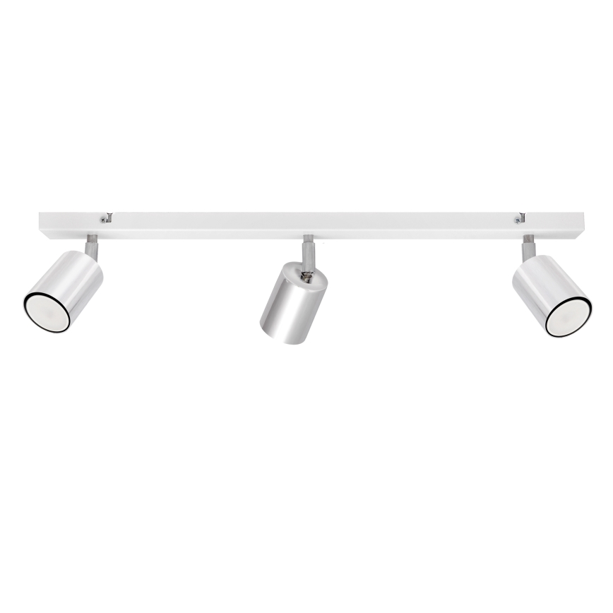 LED Oświetlenie punktowe TUNE 3xGU10/4,8W/230V matowy chrom/białe