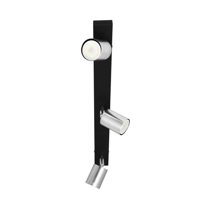 LED Oświetlenie punktowe TUNE 3xGU10/4,8W/230V matowy chrom/czarne