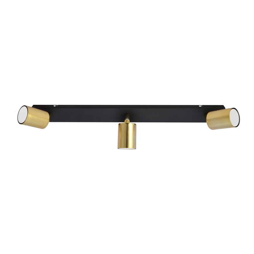 LED Oświetlenie punktowe TUNE 3xGU10/4,8W/230V złoty/czarny