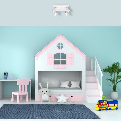 LED Oświetlenie punktowe TUNE 4xGU10/4,8W/230V biały