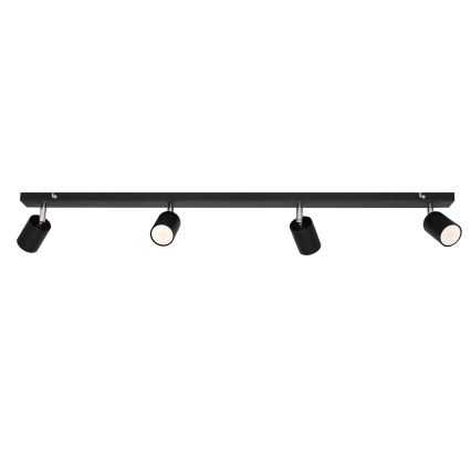 LED Oświetlenie punktowe TUNE 4xGU10/4,8W/230V czarny