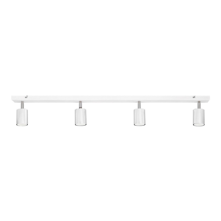 LED Oświetlenie punktowe TUNE 4xGU10/4,8W/230V matowy chrom/białe