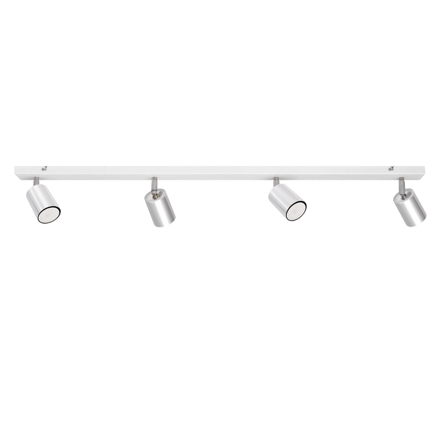 LED Oświetlenie punktowe TUNE 4xGU10/4,8W/230V matowy chrom/białe