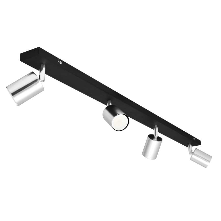 LED Oświetlenie punktowe TUNE 4xGU10/4,8W/230V matowy chrom/czarne