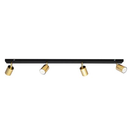 LED Oświetlenie punktowe TUNE 4xGU10/4,8W/230V złoty/czarny