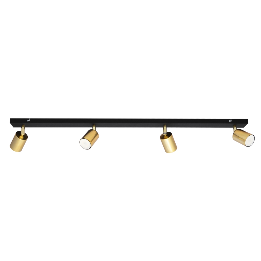 LED Oświetlenie punktowe TUNE 4xGU10/4,8W/230V złoty/czarny