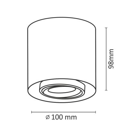 LED Oświetlenie punktowe XENO LED/15W/230V biały 1200lm