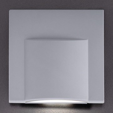 LED Oświetlenie schodów ERINUS LED/0,8W/12V 3000K szare