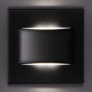 LED Oświetlenie schodowe ERINUS LED/1,5W/12V 4000K czarny