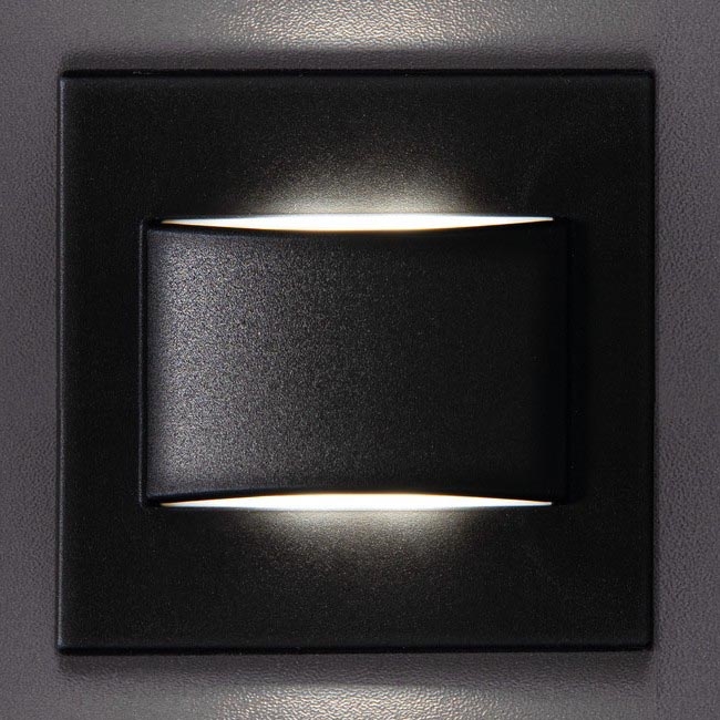 LED Oświetlenie schodowe ERINUS LED/1,5W/12V 4000K czarny