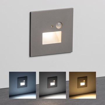 LED Oświetlenie schodowe z czujnikiem ruchu LED/1,5W/230V 3000K/4000K/6500K