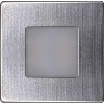 LED Oświetlenie schodowe zewnętrzne DECENTLY LED/1,7W/230V 3000/4000/6000K IP54 chrom błyszczący