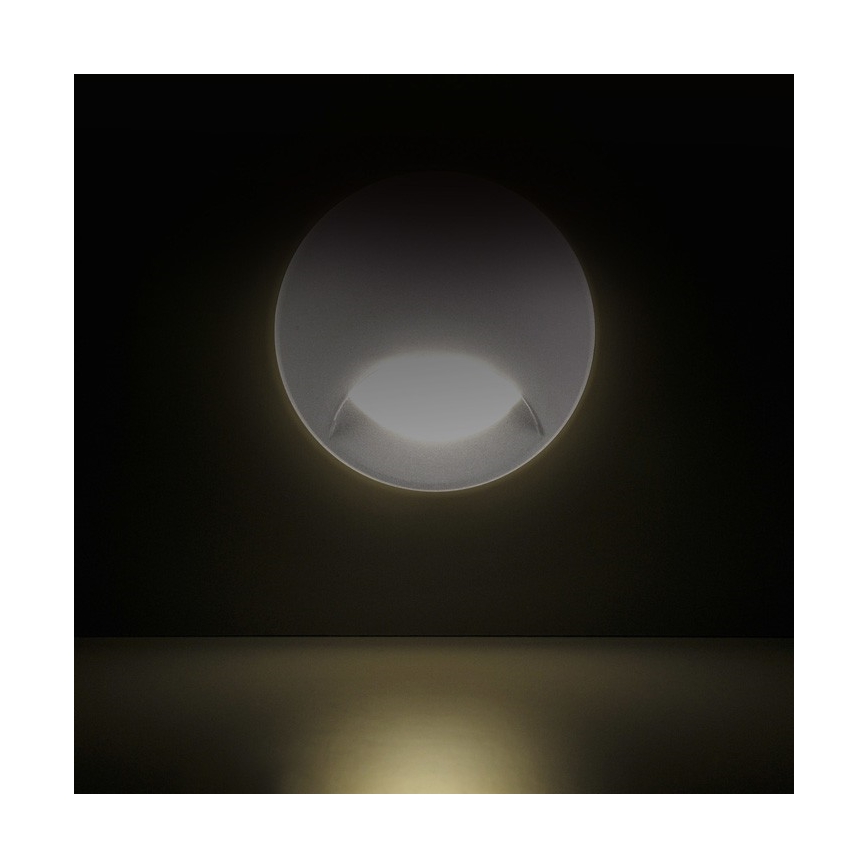 LED Oświetlenie schodowe zewnętrzne Q1 LED/3W/230V IP44