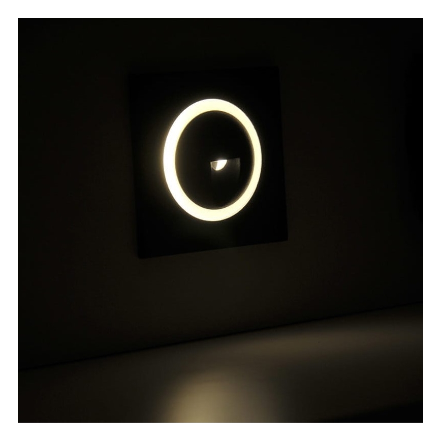 LED Oświetlenie schodowe zewnętrzne Q2 LED/3W/230V IP44