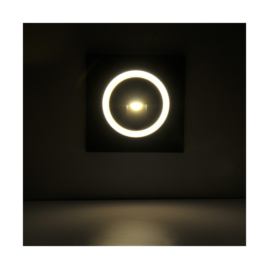 LED Oświetlenie schodowe zewnętrzne Q3 LED/3W/230V IP44