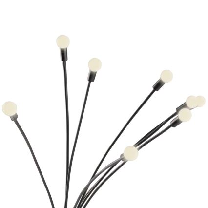 LED Oświetlenie solarne FIORINI 8xLED/1,2V 600 mAh IP44 czarny