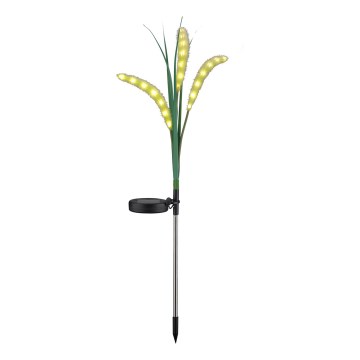 LED Oświetlenie solarne FLORA LED/1,2V 3000K 600 mAh IP44 czarne