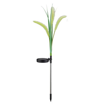 LED Oświetlenie solarne FLORA LED/1,2V 3000K 600 mAh IP44 czarne