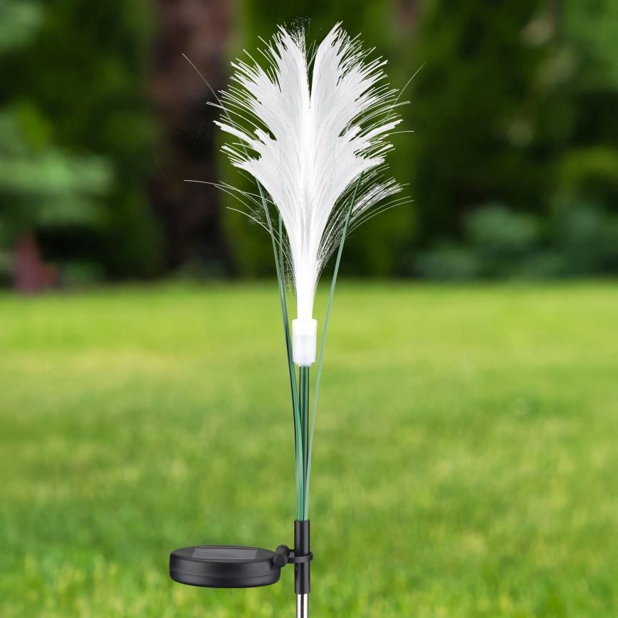 LED Oświetlenie solarne GRASS LED/1,2V 3000K 600 mAh IP44 czarne