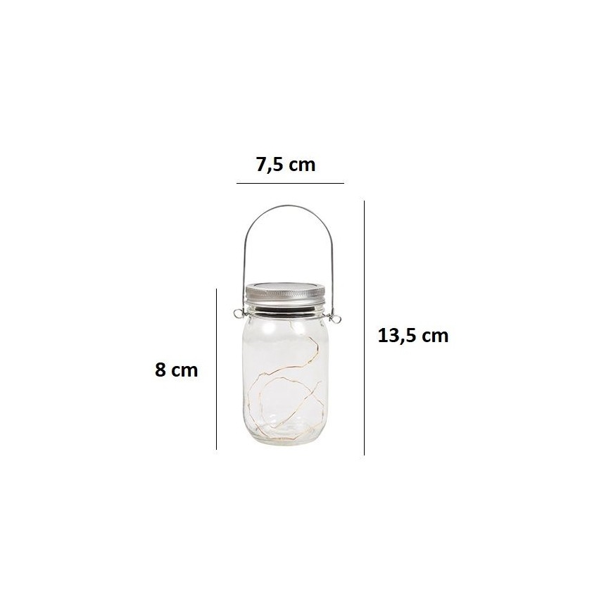 LED Oświetlenie solarne JAR LED/1,2V 600 mAh IP44