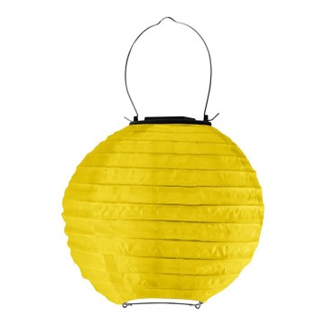 LED Oświetlenie solarne LAMPION LED/1,2V IP44 6500K żółty