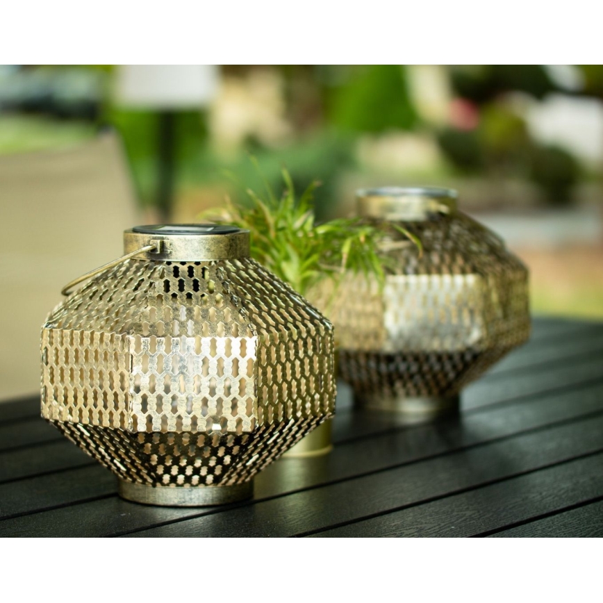 LED Oświetlenie solarne LAURA 1xE27/1,2V 300 mAh IP44