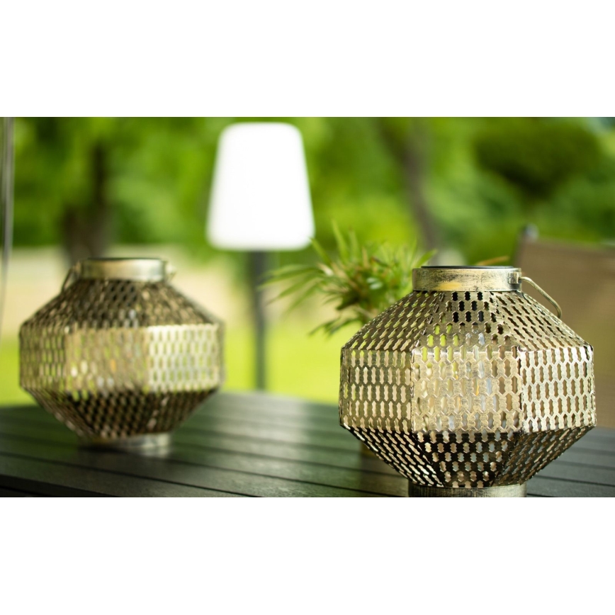 LED Oświetlenie solarne LAURA 1xE27/1,2V 300 mAh IP44