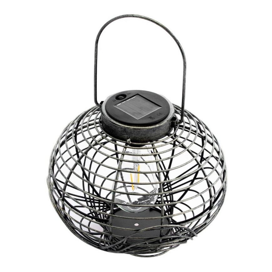 LED Oświetlenie solarne LUISA 1xE27/1,2V 600 mAh IP44