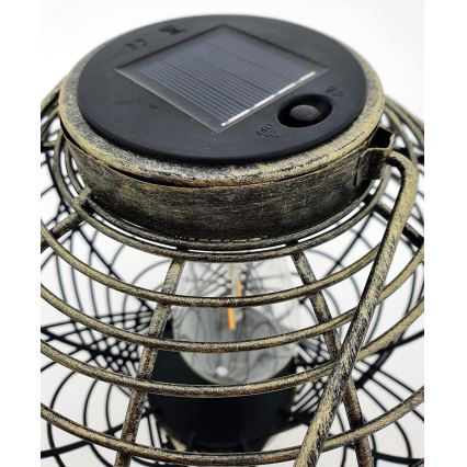 LED Oświetlenie solarne LUISA 1xE27/1,2V 600 mAh IP44