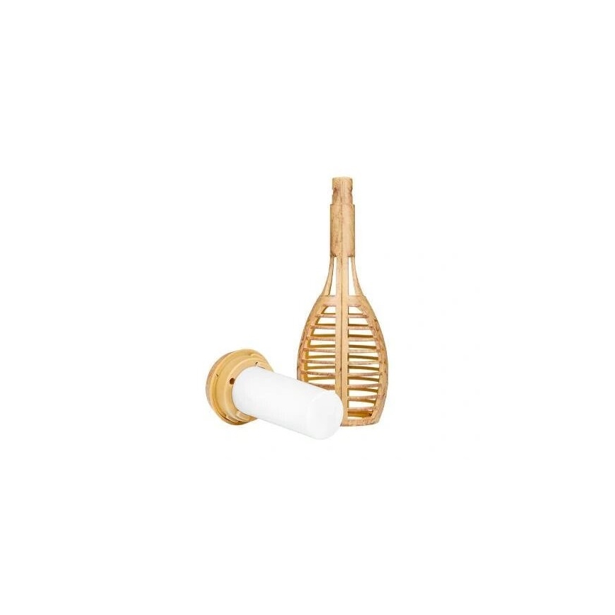 LED Oświetlenie solarne MINISPARK BAMBOO LED/1,8W/5,5V IP44 beżowy