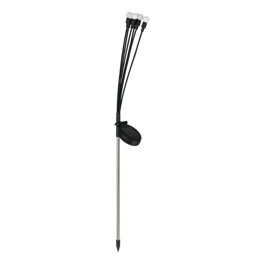 LED Oświetlenie solarne MULTI LED/0,06W/1,2V 150 mAh IP44 czarne
