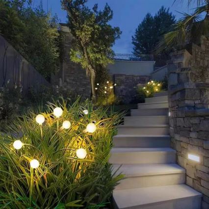 LED Oświetlenie solarne MULTI LED/0,06W/1,2V 150 mAh IP44 czarne