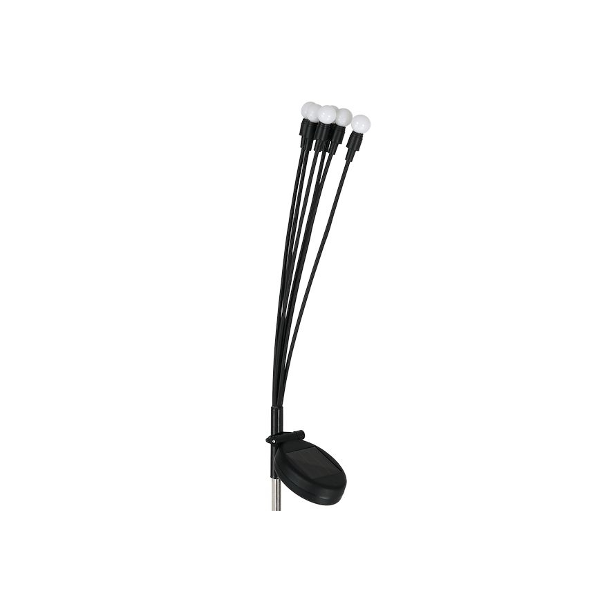 LED Oświetlenie solarne MULTI LED/0,06W/1,2V 150 mAh IP44 czarne