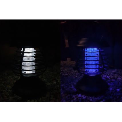 LED Oświetlenie solarne z pułapką na owady LED/1,2V 600 mAh IP44