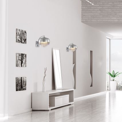 LED Oświetlenie sufitowe LUNA 1xE14/40W/230V