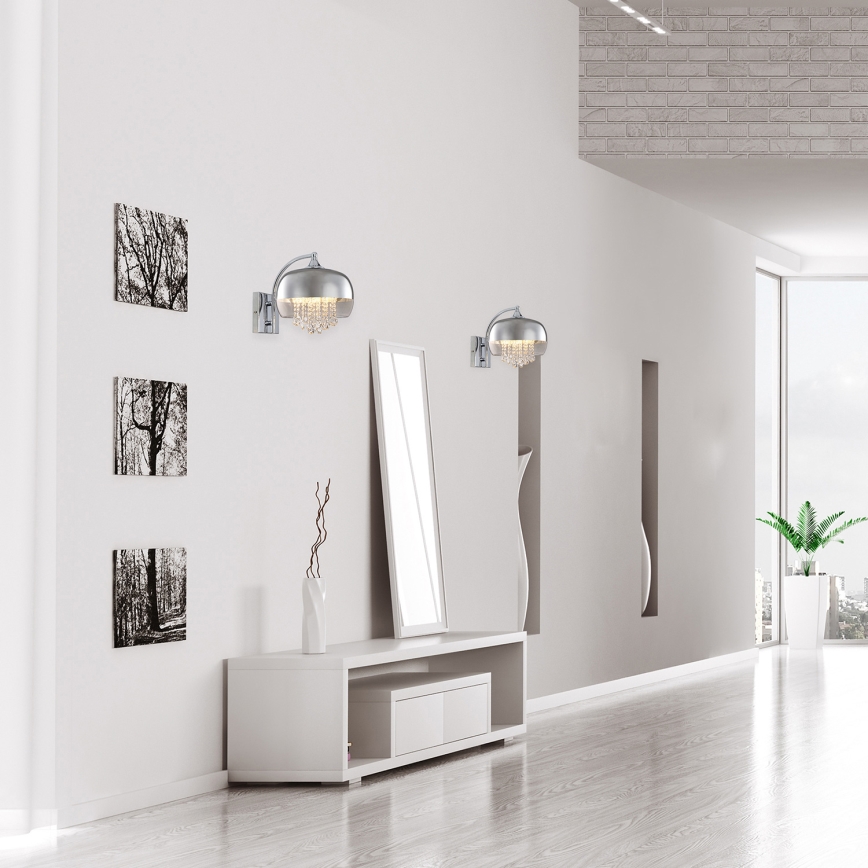 LED Oświetlenie sufitowe LUNA 1xE14/40W/230V