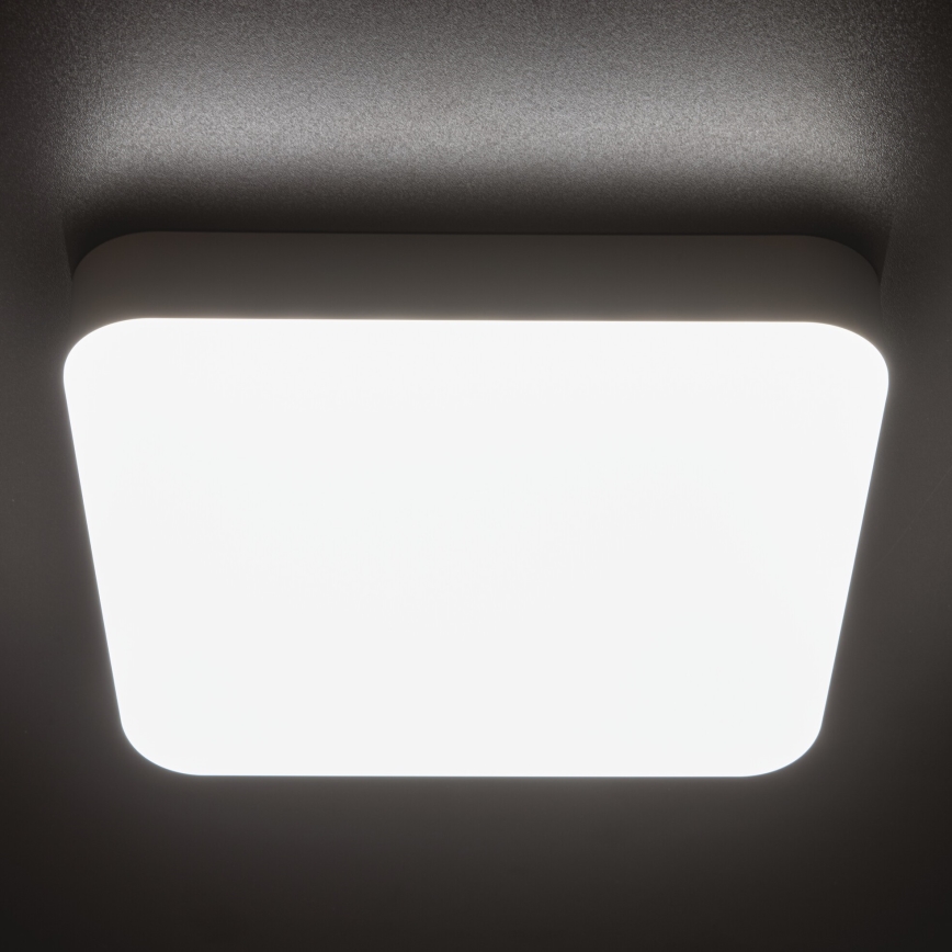 LED Oświetlenie techniczne sufitowe z czujnikiem ruchu IPER LED/26W/230V IK10 IP65 kanciaste białe
