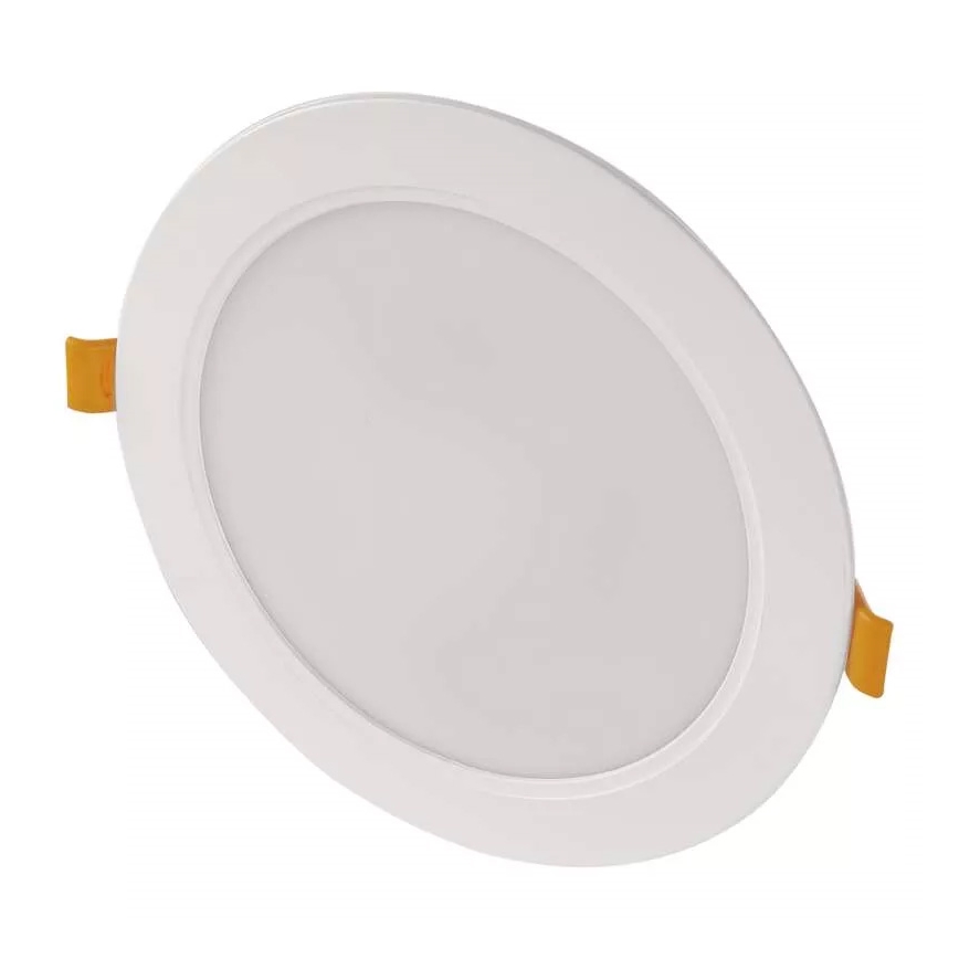 LED Oswietlenie wpuszczane LED/18W/230V śr. 17 cm biały