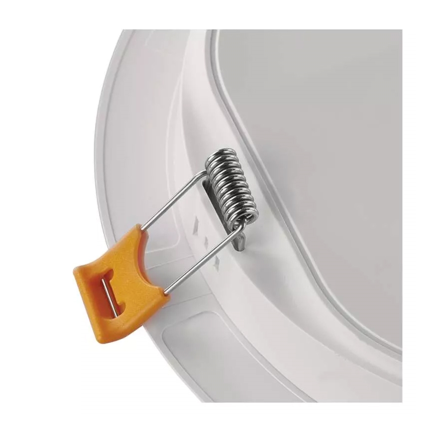 LED Oswietlenie wpuszczane LED/18W/230V śr. 17 cm biały
