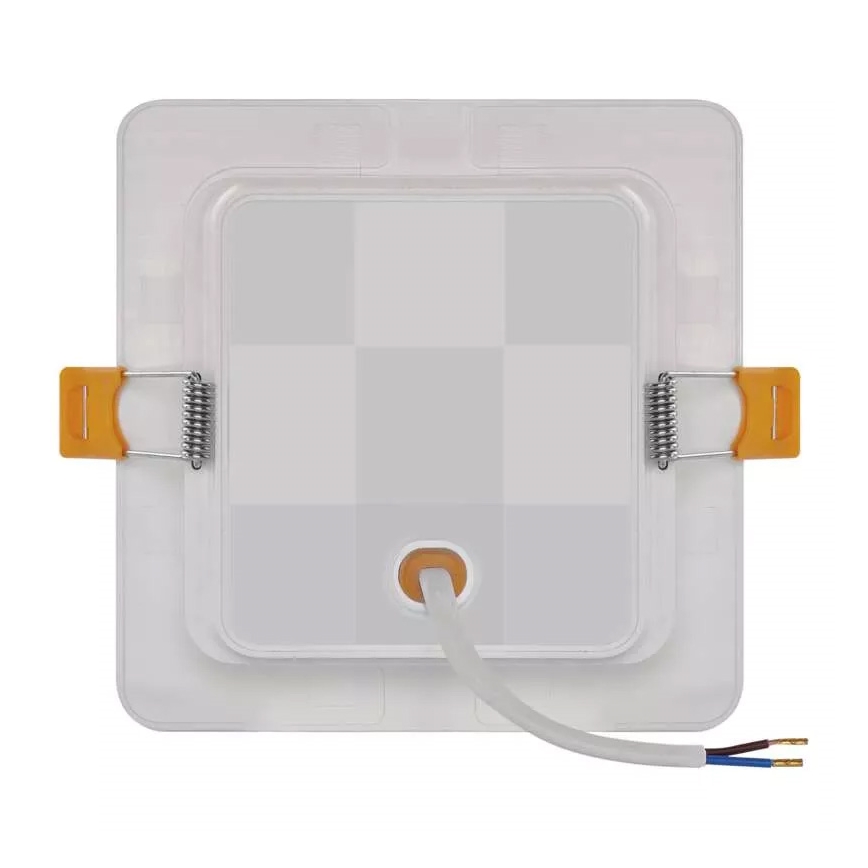 LED Oswietlenie wpuszczane LED/9W/230V 12x12 cm biały