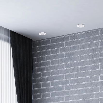 LED Oswietlenie wpuszczane ZOE LED/4,8W/230V biały