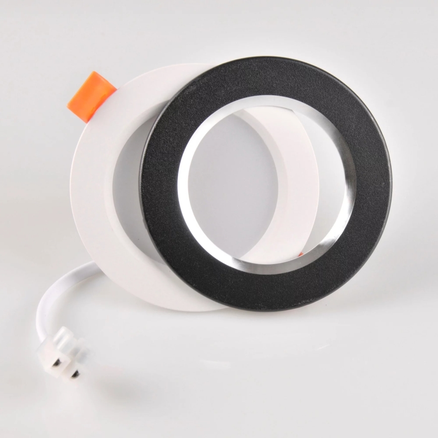 LED Oswietlenie wpuszczane ZOE LED/4,8W/230V czarny