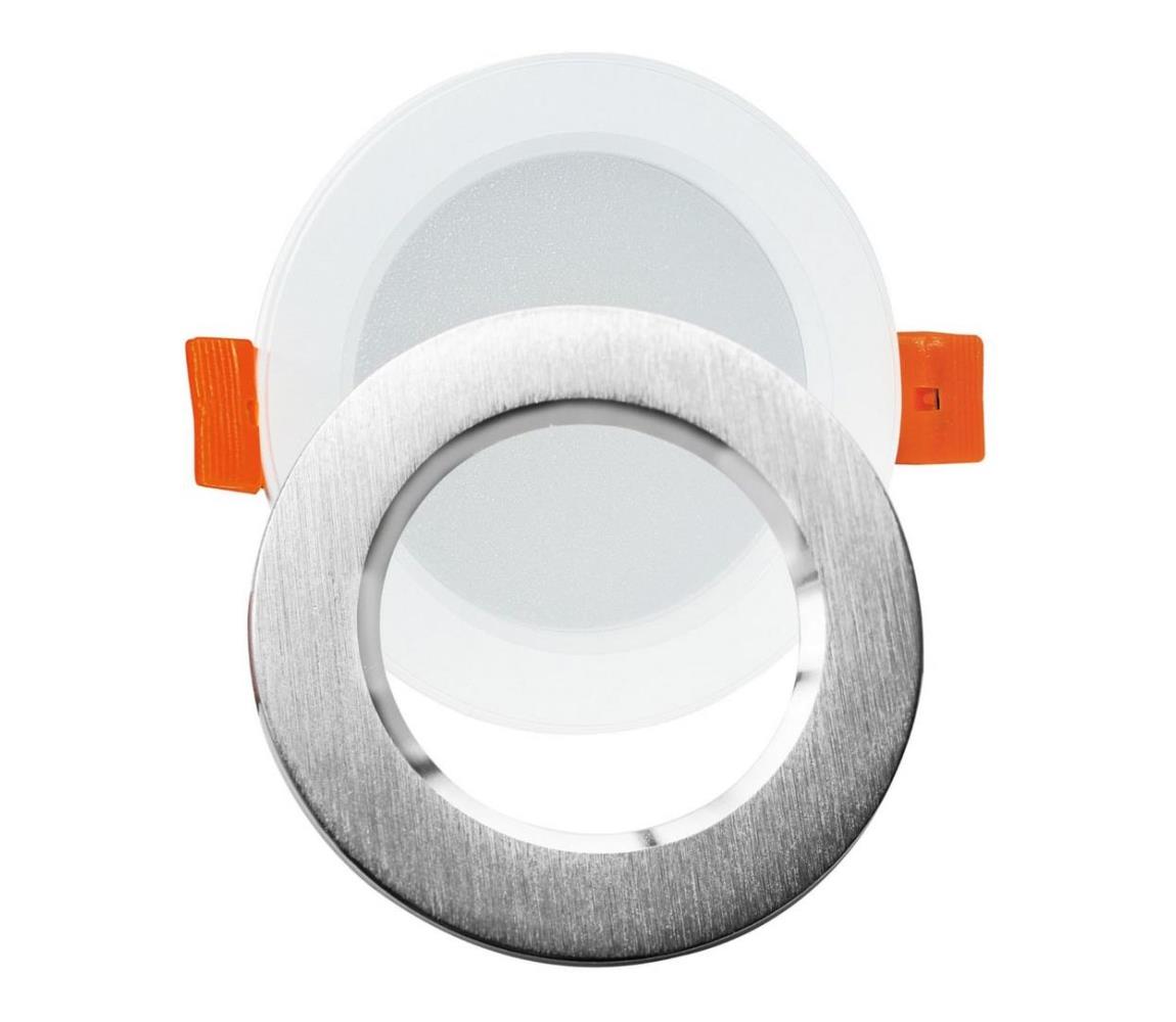 LED Oswietlenie wpuszczane ZOE LED/4,8W/230V srebrny