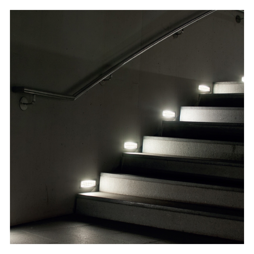 Panlux ID-A04/T - LED Oświetlenie zewnętrzne INDEX 12 LED 1x12LED/1W/230V