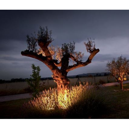 LED Oświetlenie zewnętrzne EASY CONNECT 1xGU10/10W/230V IP67 matowy chrom