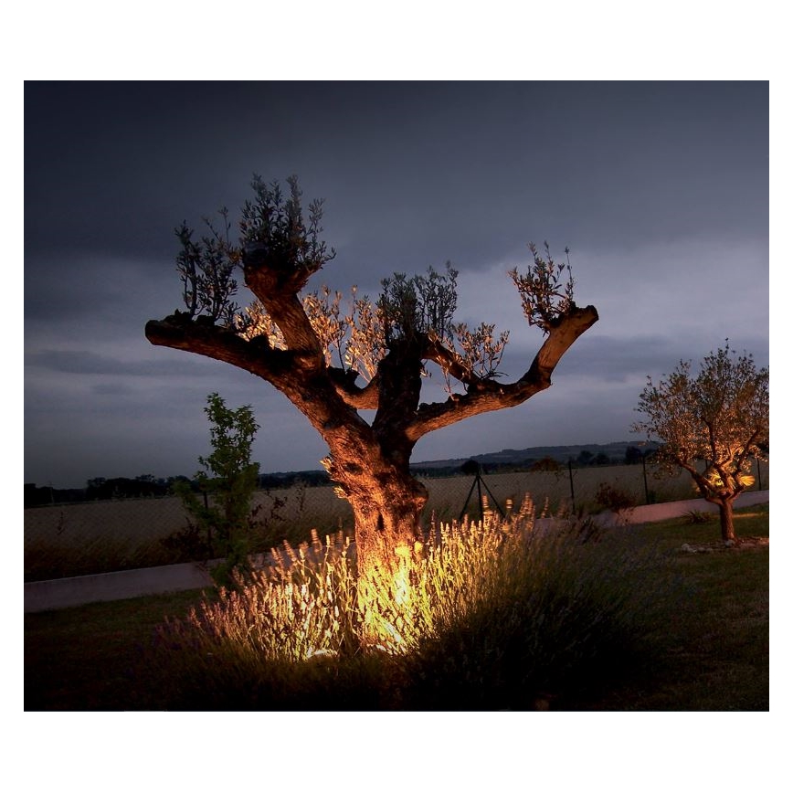 LED Oświetlenie zewnętrzne EASY CONNECT 1xGU10/10W/230V IP67 matowy chrom