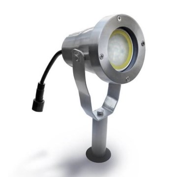 LED Oświetlenie zewnętrzne EASY CONNECT 1xGU10/4W/230V IP67 matowy chrom