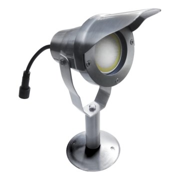 LED Oświetlenie zewnętrzne EASY CONNECT 1xGU10/6,5W/230V IP67 matowy chrom