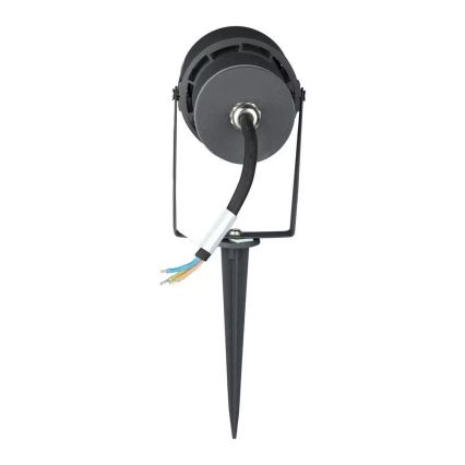 LED Oświetlenie zewnętrzne LED/12W/100-240V IP65 szary - zielony światło
