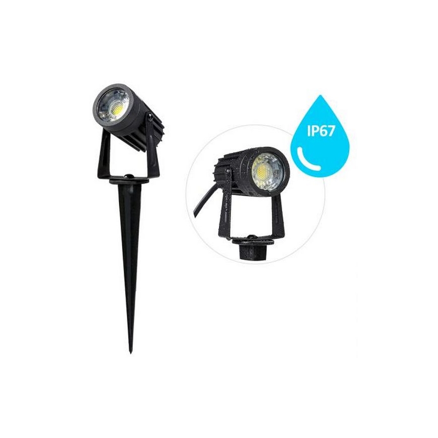 LED Oświetlenie zewnętrzne LED/3W/230V 4000K IP67 czarny